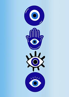 Evil Eye Amulet Symbols