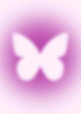 Blurred Butterfly in Pink Hues