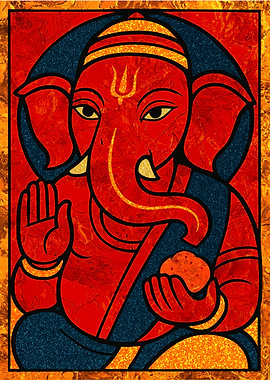 Lord Ganesha Illustration
