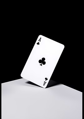 Ace of Clubs Playing Card