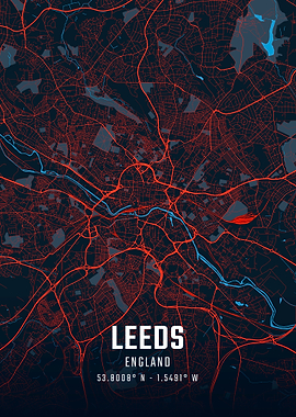 Leeds City Map