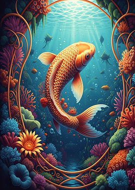 Fantastical Koi: Japan's Deep Sea Garden