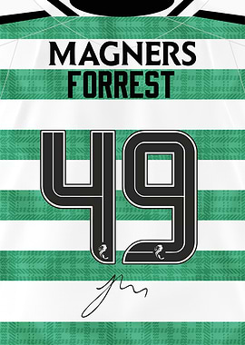 James Forrest 49 2025/26 Celtic Shirt