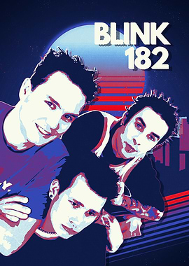 Blink 182 Band Poster