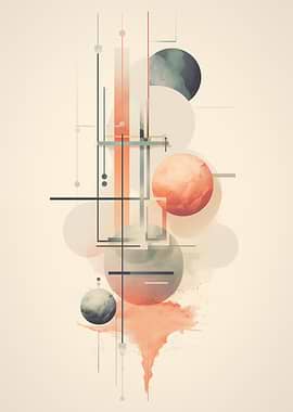 Geometric Composition Art