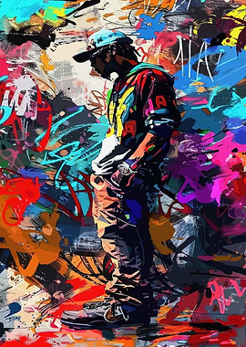 Colorful Urban Portrait