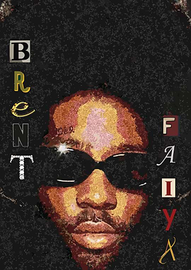 Brent Faiyaz Portrait
