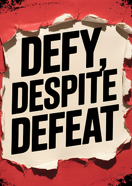 Defy, Despite Defeat Poster