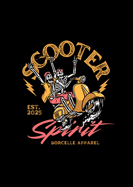 Scooter Spirit Skeletons