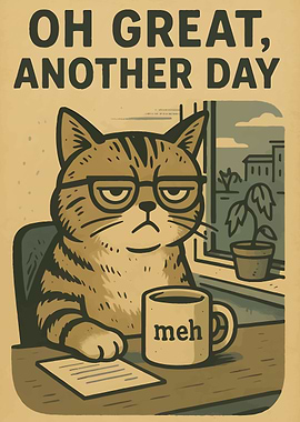 Grumpy Cat Another Day