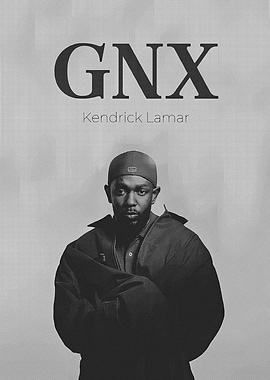 GNX Kendrick Lamar Black and White
