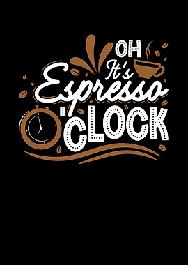 Espresso O'Clock Coffee Design
