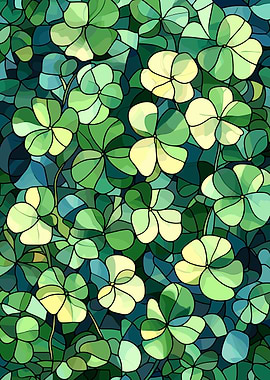Clover Mosaic Pattern
