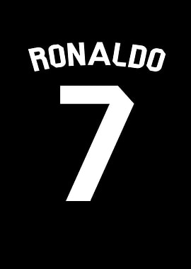 Ronaldo Number 7 Jersey