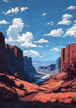Grand Canyon Landscape