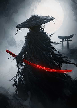 Mystic Ghost Samurai: Red Katana Legend