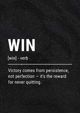 Win Inspirational Definition