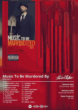 Eminem Music To Be Murdered By