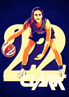 Caitlin Clark Indiana fever art