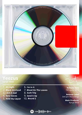 Kanye West Yeezus Album Cover