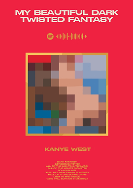 kanye west My Beautiful Dark Twisted Fantasy Album