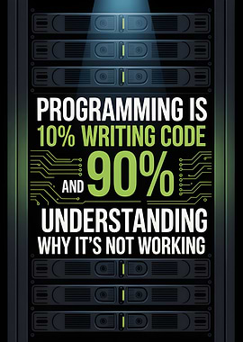 Programming Humor Server Rack