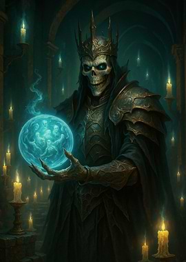 Undead King with Soul Orb