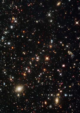 Deep Space Galaxy Field