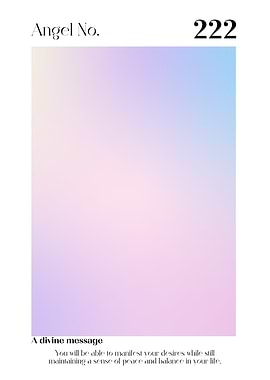 Angel Number 222 Manifestation Message