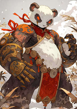 Armored Panda Warrior