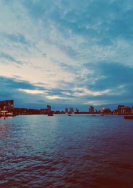 Twilight Over the River