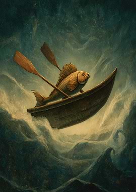 Fish in a Boat