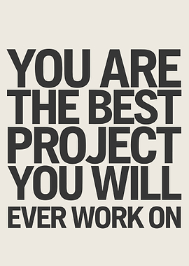 Inspirational Text Art: Best Project