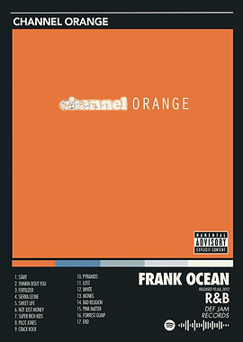 frank ocean Channel Orange Album Cover Art