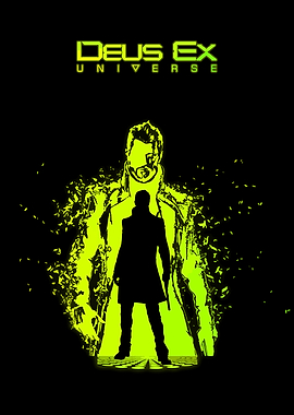 Deus Ex Universe Silhouette Art