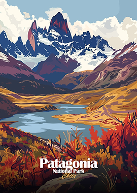 Patagonia National Park Chile Landscape