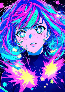 Cosmic Pulse – Neon Nova Awakening