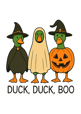 Duck, Duck, Boo Halloween Cartoon