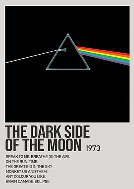 The Dark Side of the Moon Poster