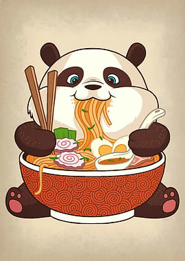 Panda ramen