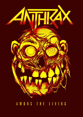 Anthrax Among the Living Album Art