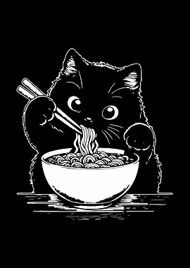 Cat Ramen Noodles