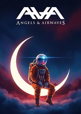 Angels & Airwaves Astronaut on Moon