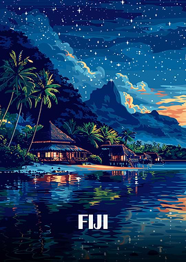 Fiji Island Nightscape
