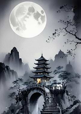 Japanese Under Moonlight