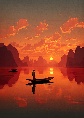 Sunset Serenity on the Water