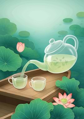 Tea Time on the Water