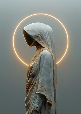 Abstract Figure with Halo