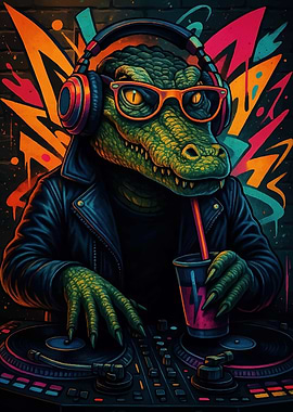 Alligator DJ Headphones