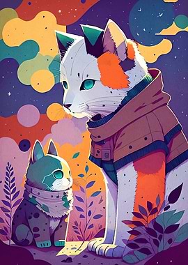 Cats in Jackets Animal